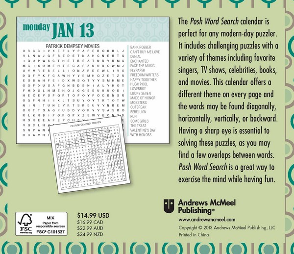 word of day calendar