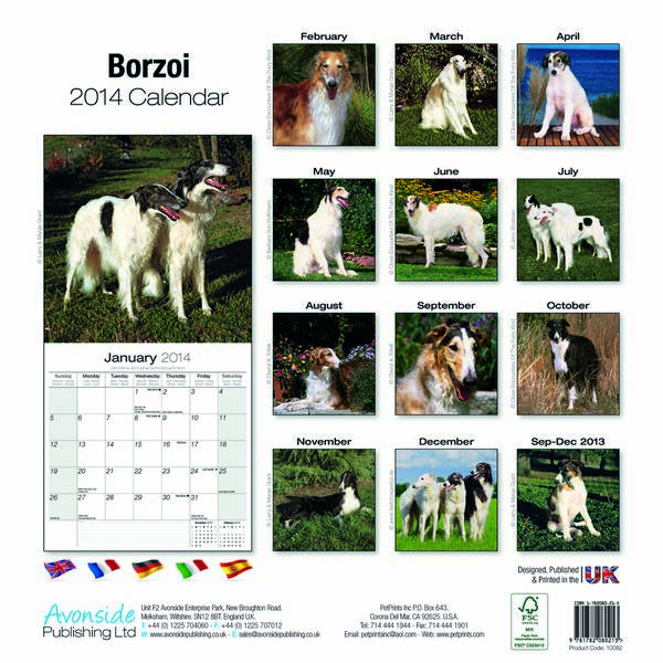 Borzoi Calendar 2015 10082-15 | Borzoi | Dog Breeds Borzoi Calendar 2015 10082-15 | Borzoi | Dog Breeds
