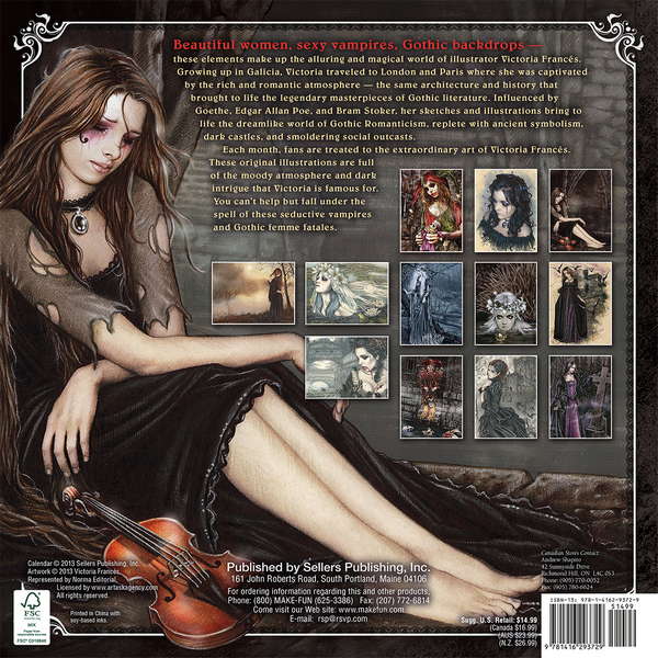 THE Gothic ART OF Victoria Frances Wall Cal